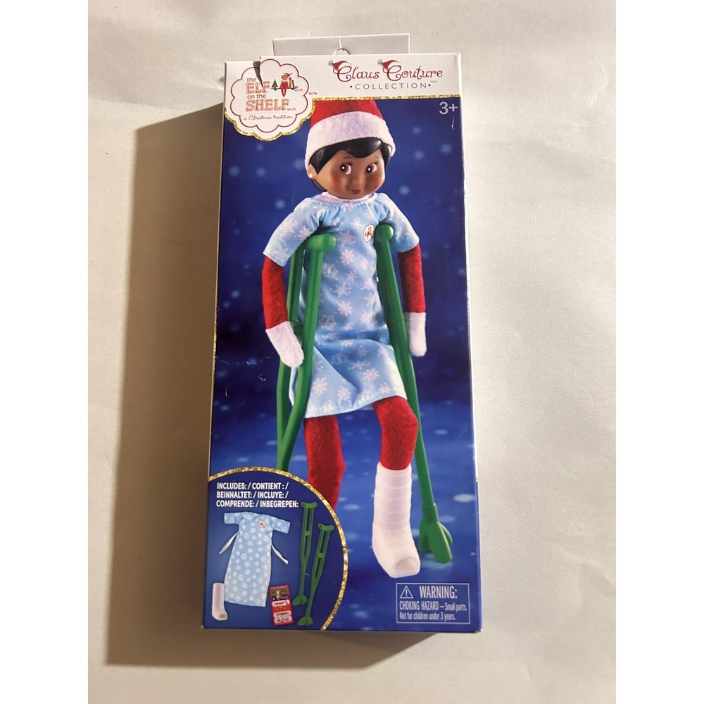 Elf on the Shelf Claus Couture Injured Elf Care Kit Christmas Outfit 2017 NEW